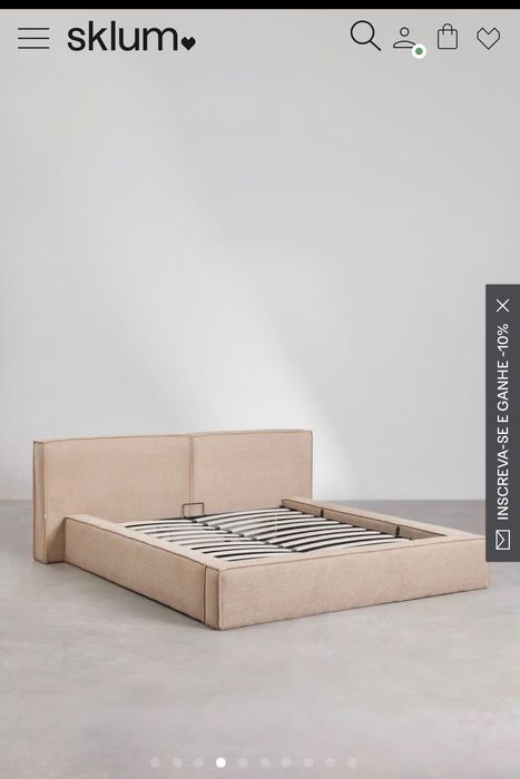 Cama de casal nova