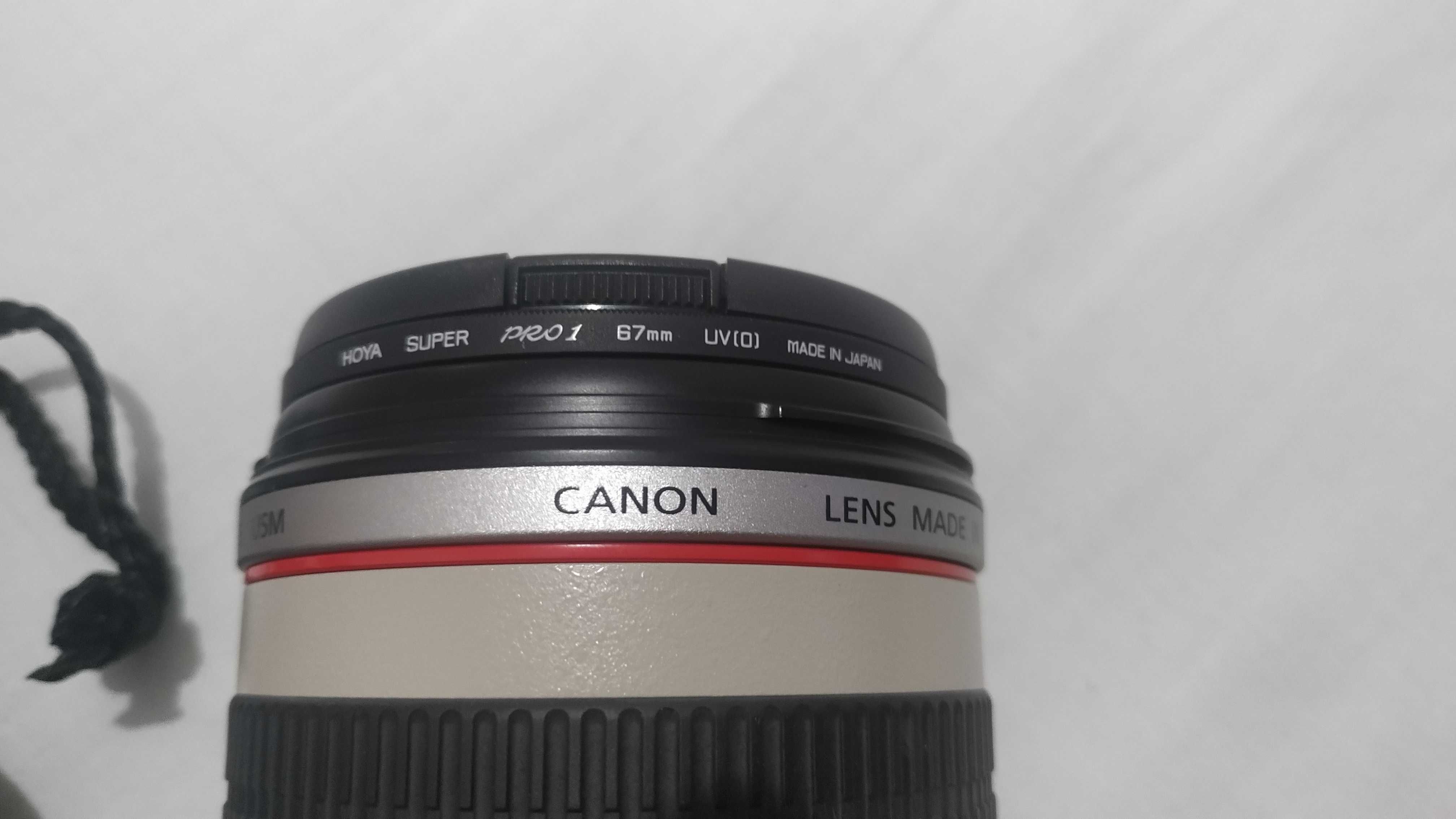 Canon EF 70-200mm f/4 L IS USM + Hoya Super Pro1 UV(0)