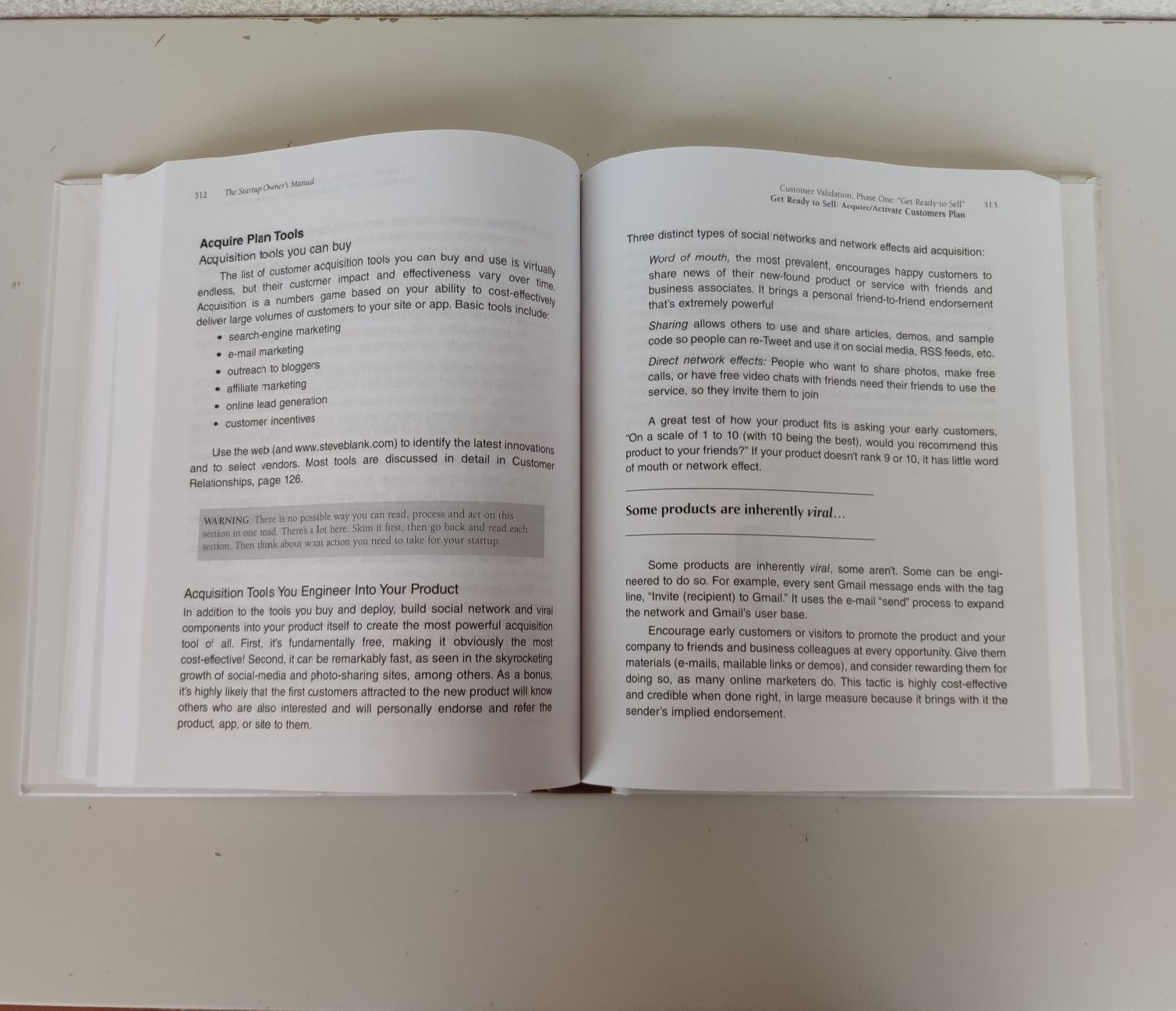 Livro The Startup Owner's manual