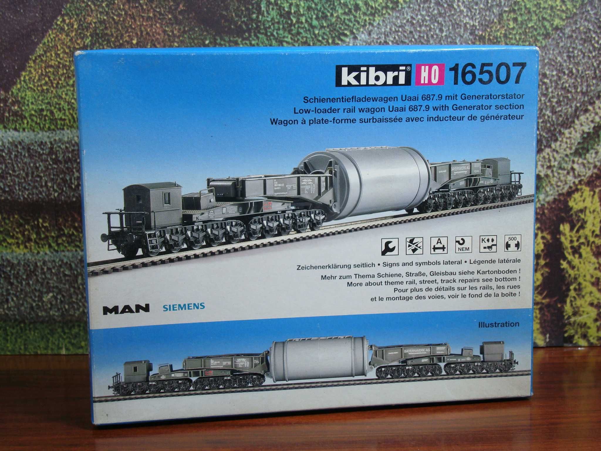 KIBRI H0 16507 - Vagão transportes especiais