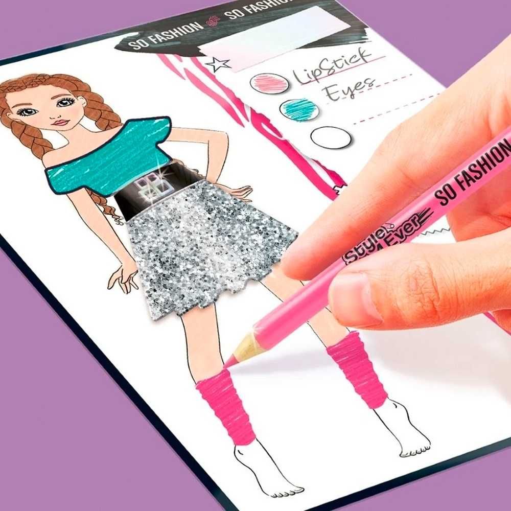 Epee Projekt Moda Zestaw Szkicownik projektowanie mody