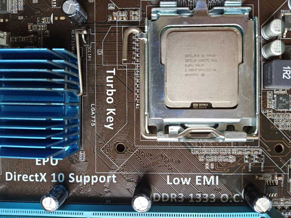 Материнская плата 775 ASUS P5G41T-M LX3 2xDDR3 VGA E8400