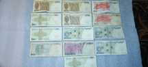 Banknoty PRL sztuk 13