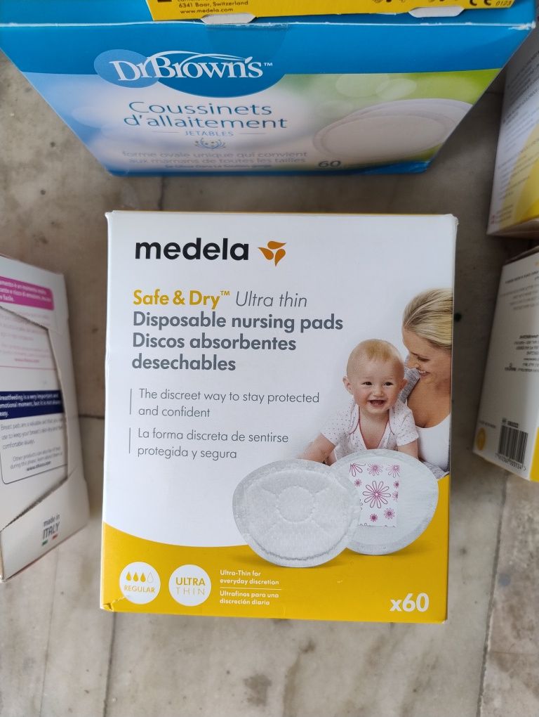 Discos protetor mamilos NOVOS sem uso