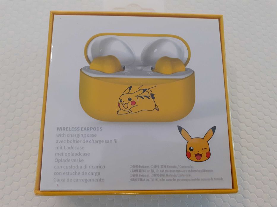 Auriculares Nintendo True Wireless Sound - Pokémon Pikachu