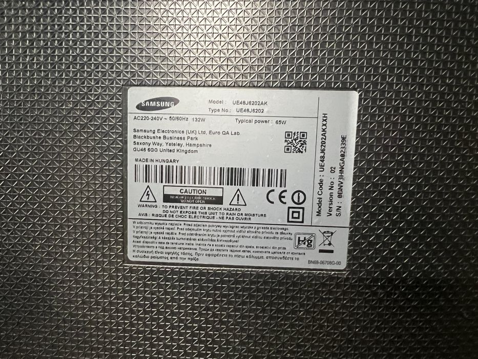 Telewizor samsung UE48J6202AK