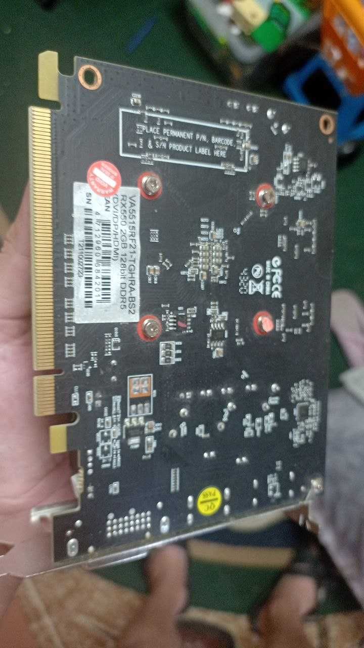 Видеокарта RX550