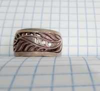 Кольцо серебро 925 проба  перстень Вес 7,76 г.