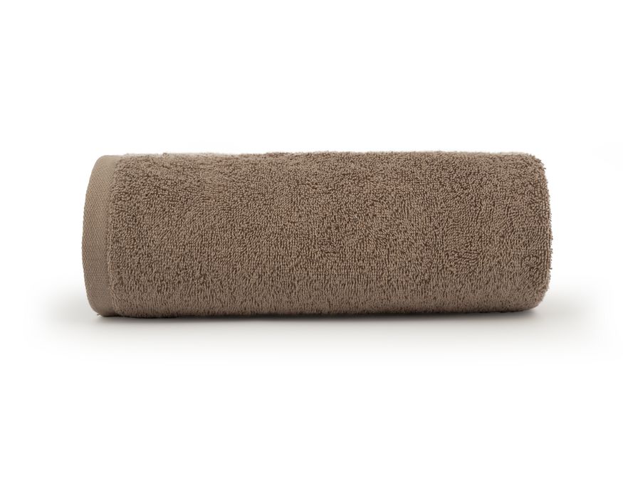 Ręcznik do rąk MINI 30x50 brązowy TAUPE 450g/m2