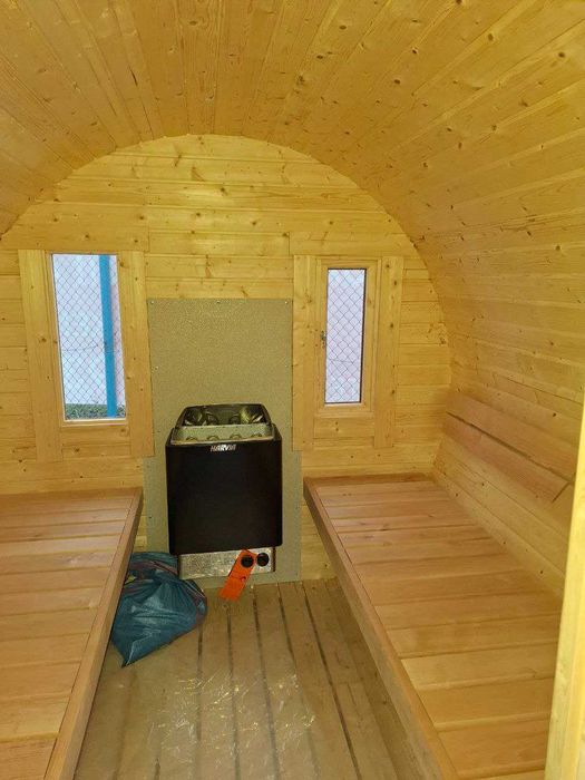 Sauna ogrodowa 2,4 m OD RĘKI  BECZKA SPA Ogrodowe