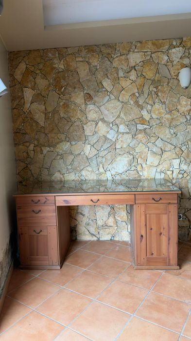 Secretaria madeira maciça