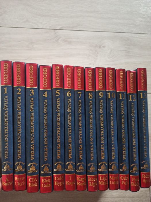 Wielka Encyklopedia Świata Oxford 13 tomów