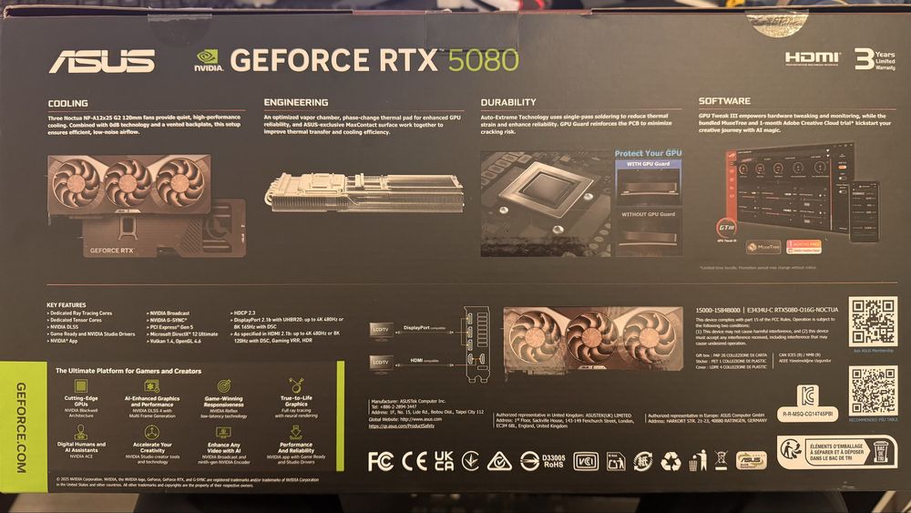 Geforce RTX 4080 noctua asus