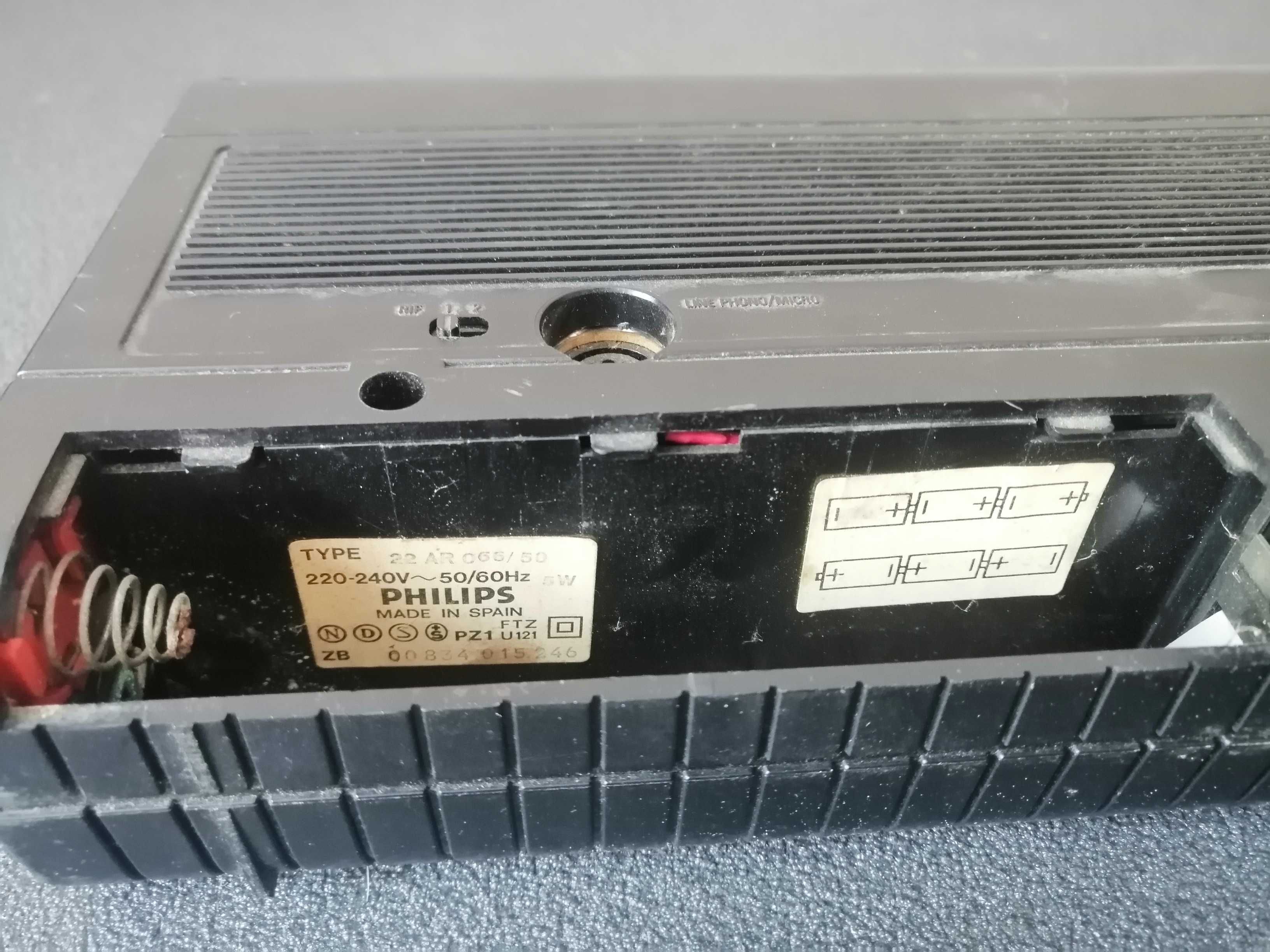 Radiomagnetofon philips  22AR066 Vintage