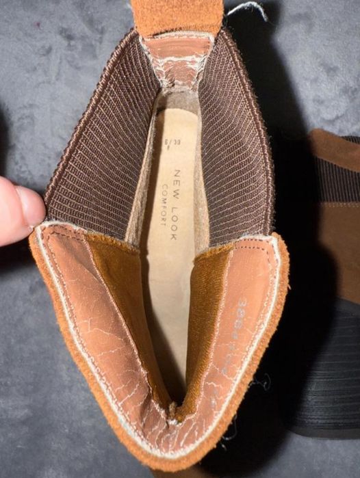 Черевички з натуральної замші