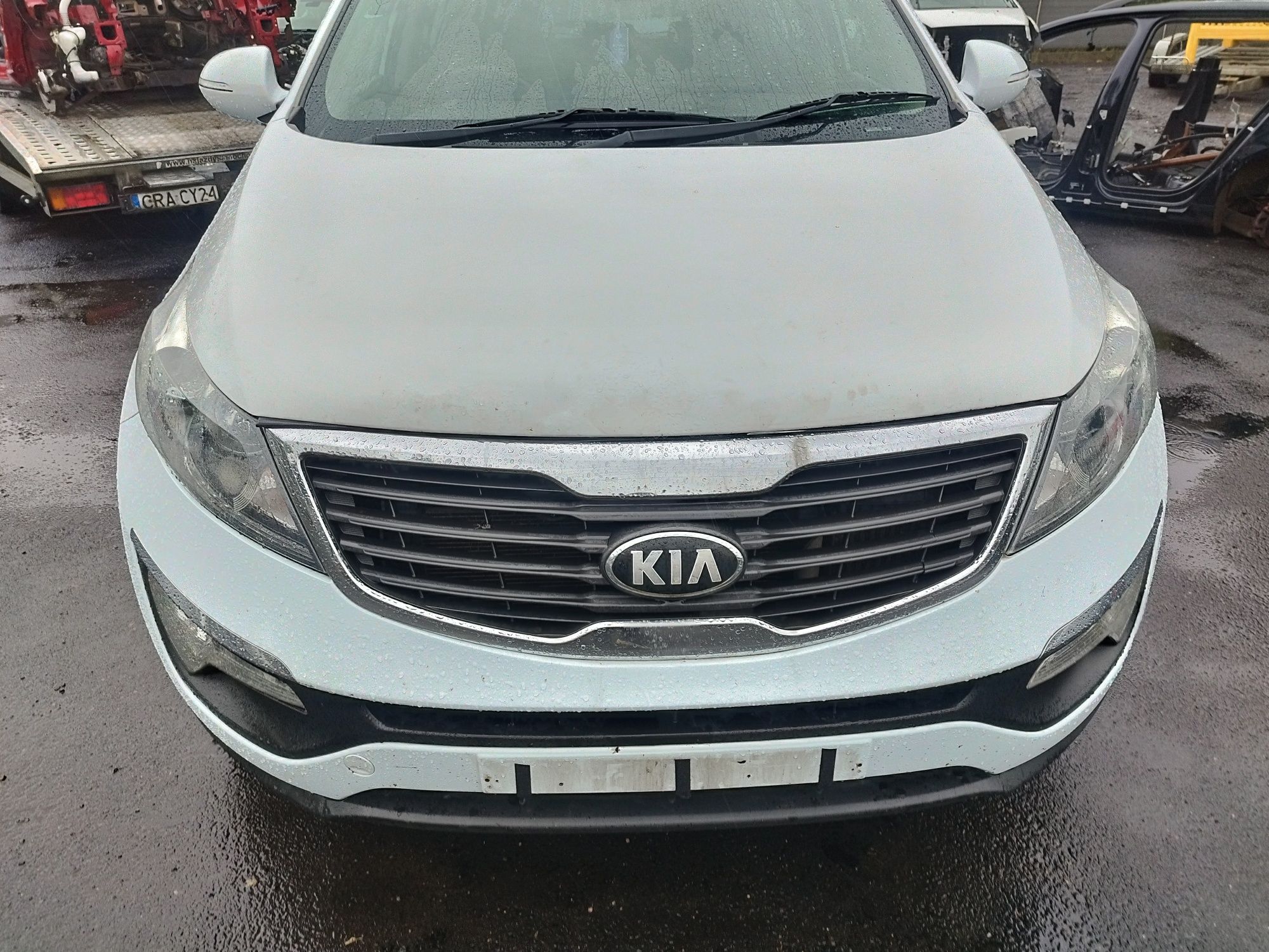 Kia sportage III WD maska przód kompletna