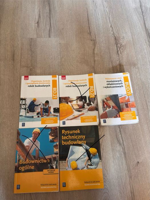 Ksiażki do technikum budowlanego