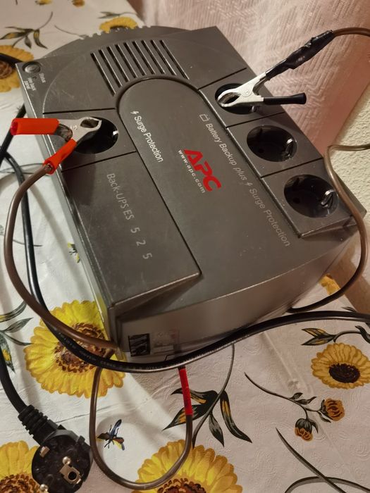 APC Back  - Ups es 525 бесперебойник питания