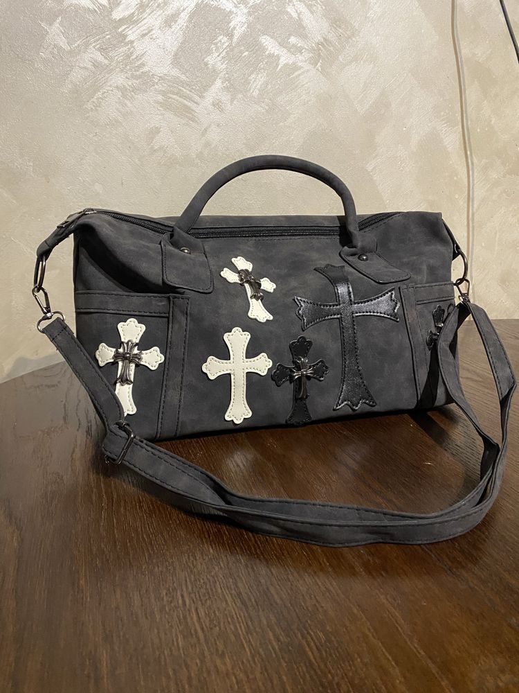 Сумка жіноча по типу Chrome hearts