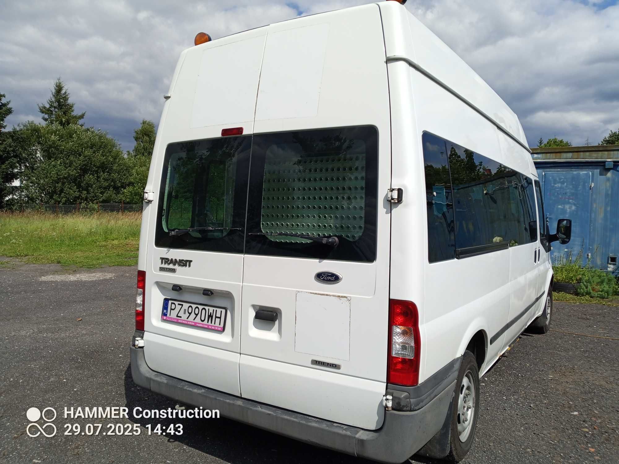 Ford Transit do przewozu osób niepełnosprawnych