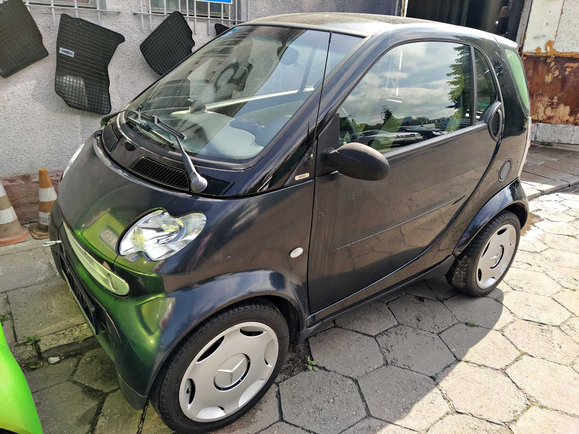 Smart fortwo, 0.6 turbo, 102000 km, PULSE, polift, 2002 rok