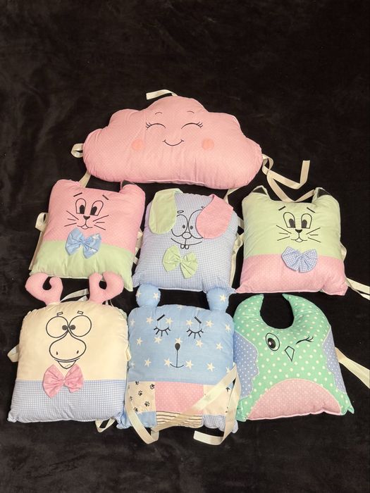 Бортики на ліжечко