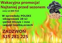 Ekogroszek 28Mj/kg Węgiel polskie kopalnie Pionki