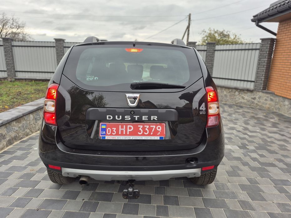 Свіжопригнаний Dacia Duster(2015р,повний привід 4×4,70 тис.пробіг).