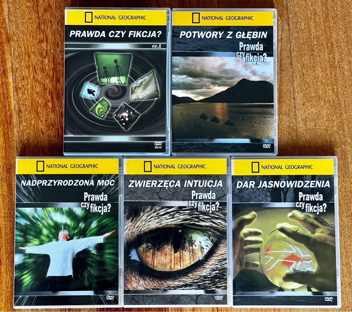 9xDVD National Geographic - Prawda czy Fikcja? - zestaw