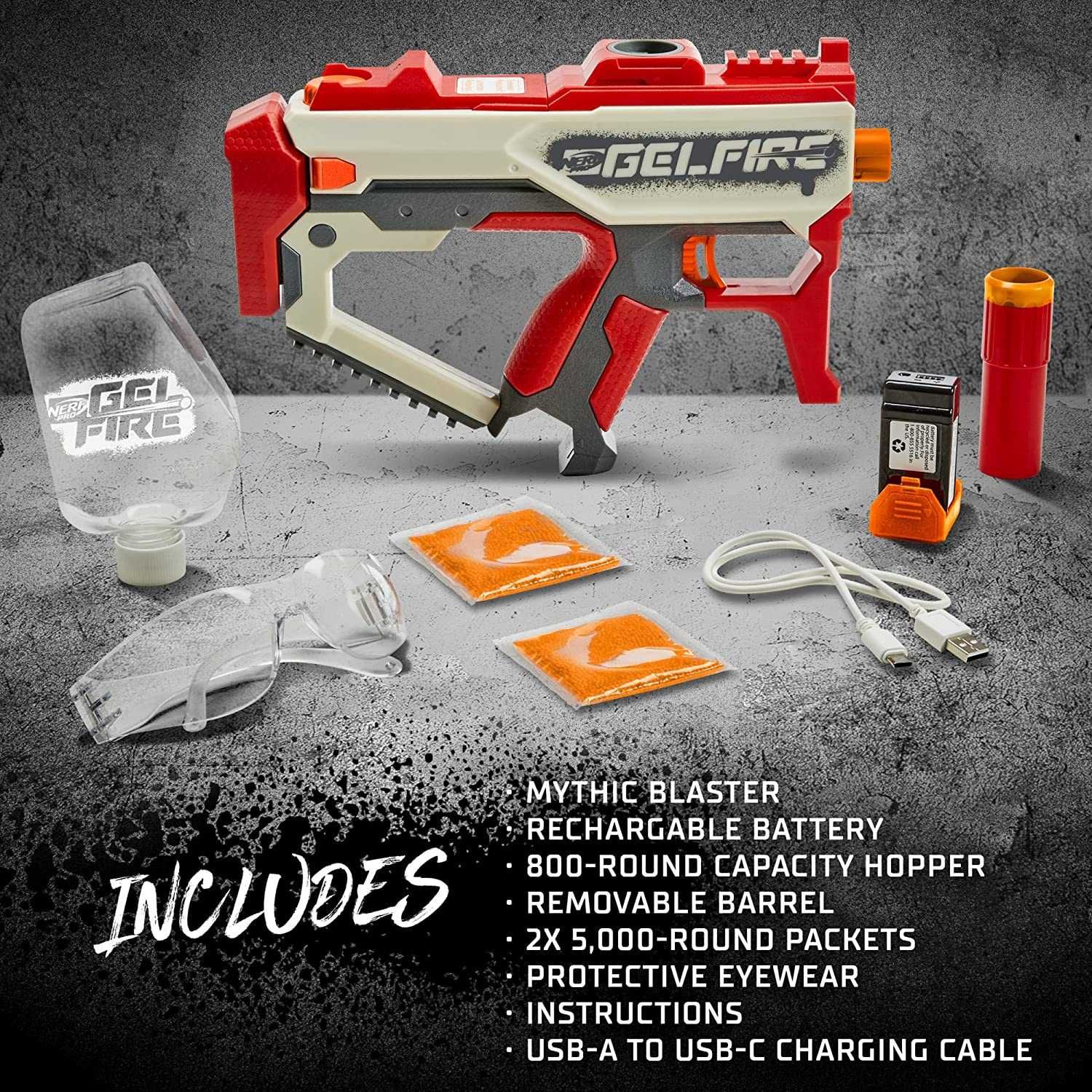 Бластер Nerf Pro Gelfire Mythic F7267