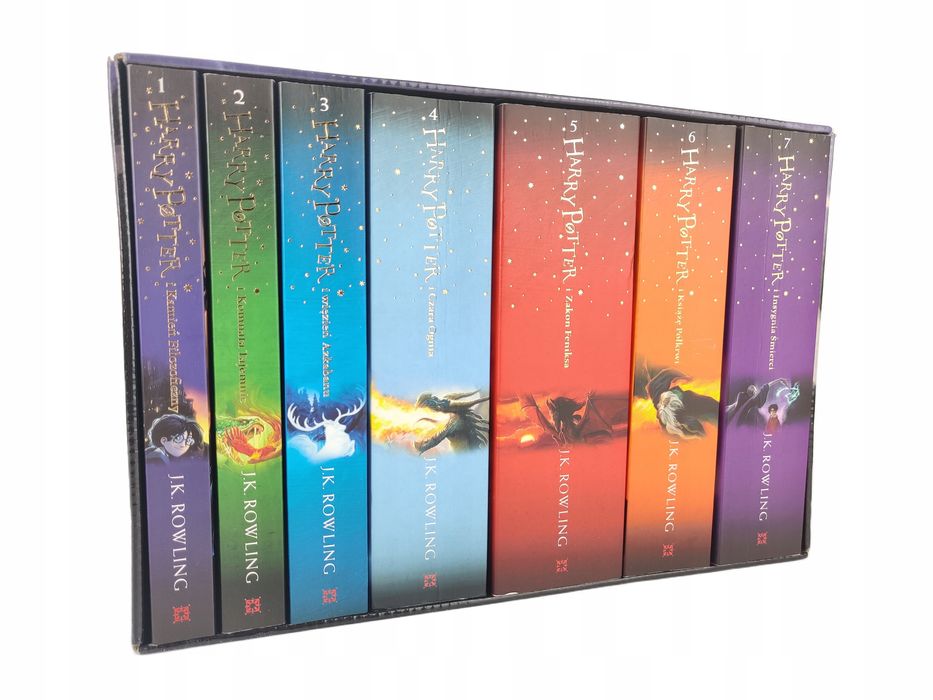 BOX / Harry Potter 1-7 / Zestaw / J.K. Rowling
