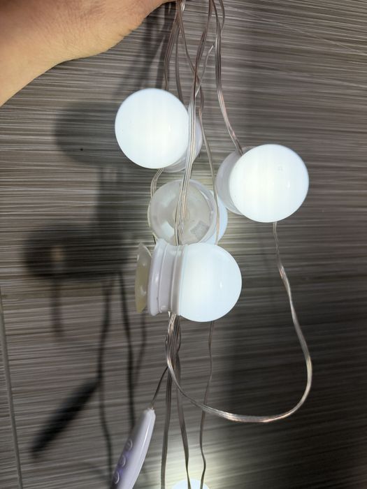 Lampki LED na lustro HOLLYWOOD ze ściemniaczem