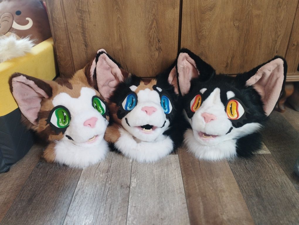 Fursuit premade head kot