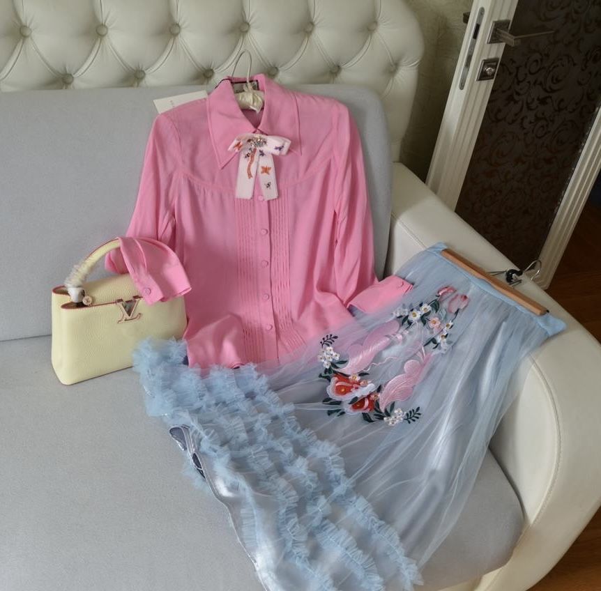 Спідниця Balenciaga, юбка Gucci, Chanel M L