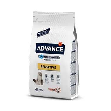 Advance Gato, Cat, Kitten, Sterilised, Hairball, Sensitive