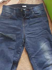Ocieplane jeansy r.164