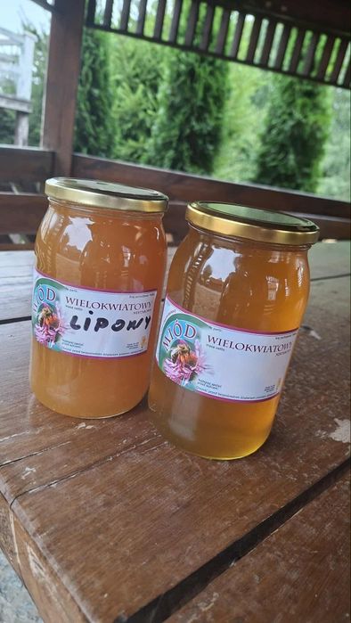 Miód wielokwiatowy i wielokwiatowolipowy