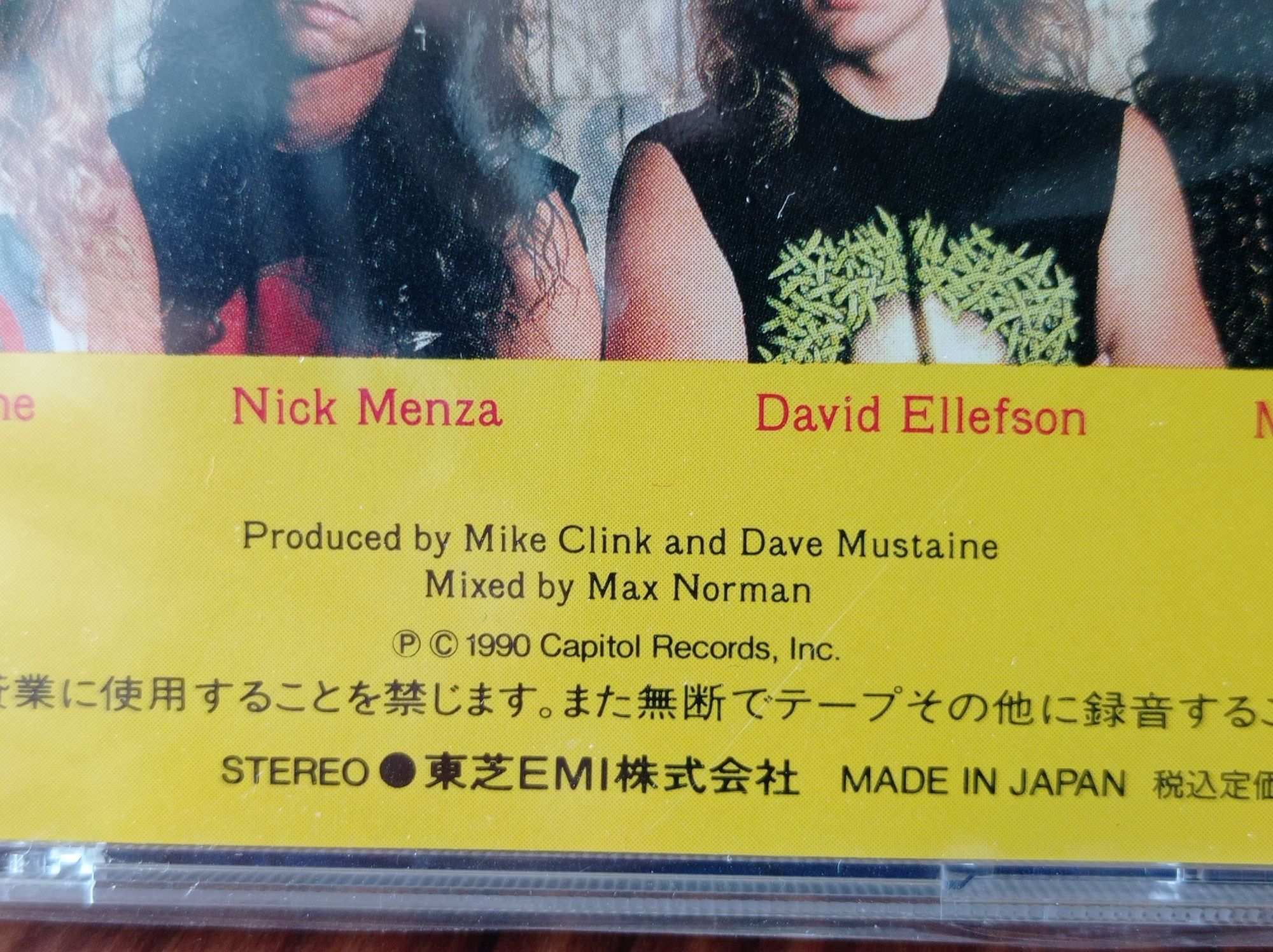 Płyta kompaktowa MEGADETH RUST IN PEACE oryginalne japońskie wydanie