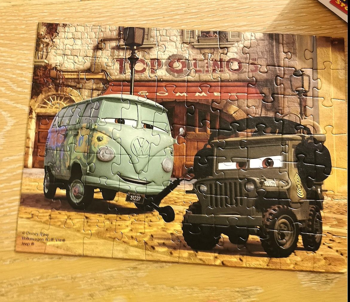 Puzzle zygzak mcqueen