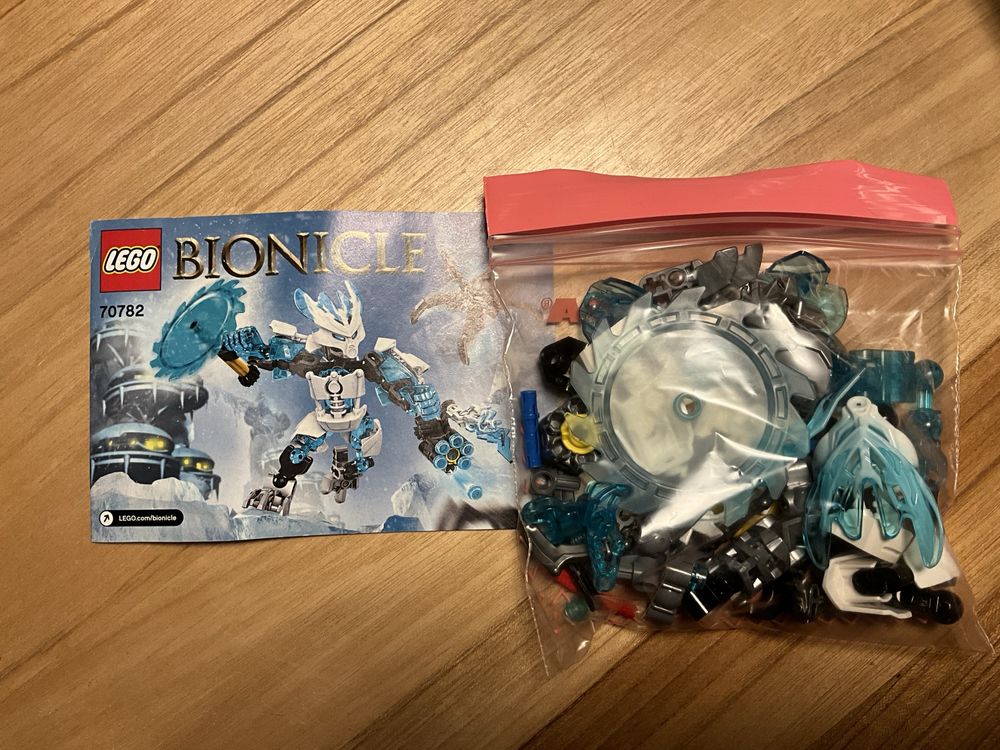 Lego Bionicle 70782 kompletny zestaw + instrukcja