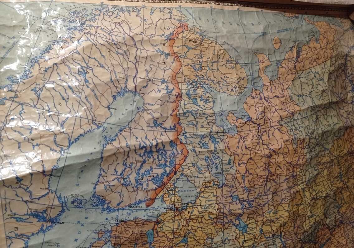 Політична карта світу (Європи) (карти міст, антикваріат, комплект)