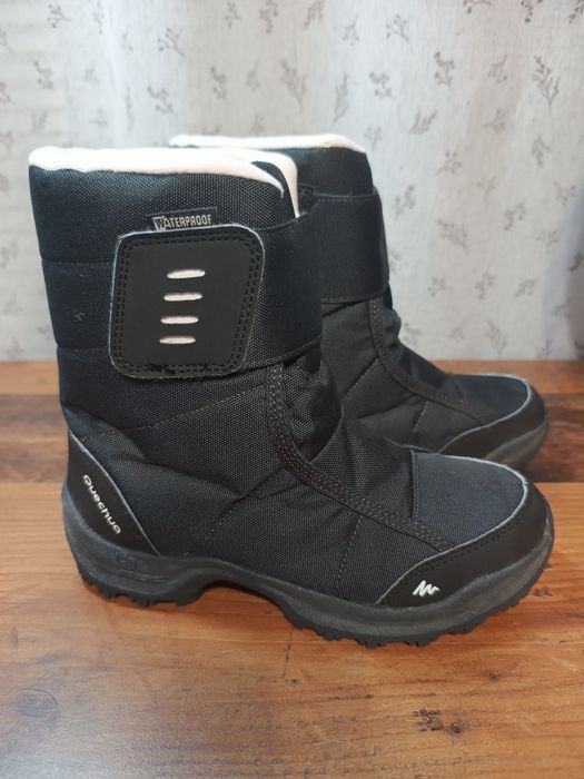 Зимові термо чобітки Decathlon Quechua Waterproof 35р.