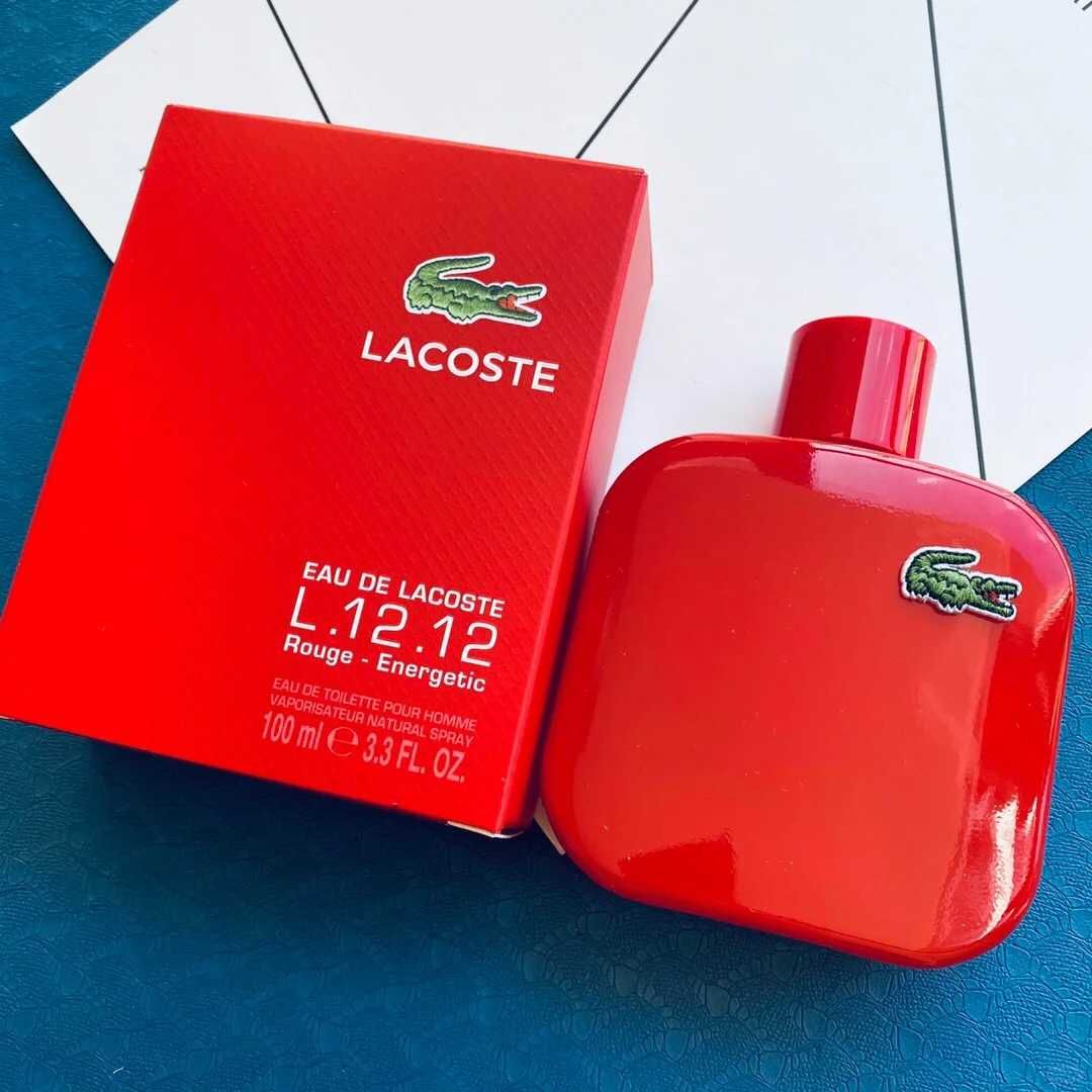 Męska woda toaletowa Crocodile Lacoaste Red Style w kolorze czerwonym