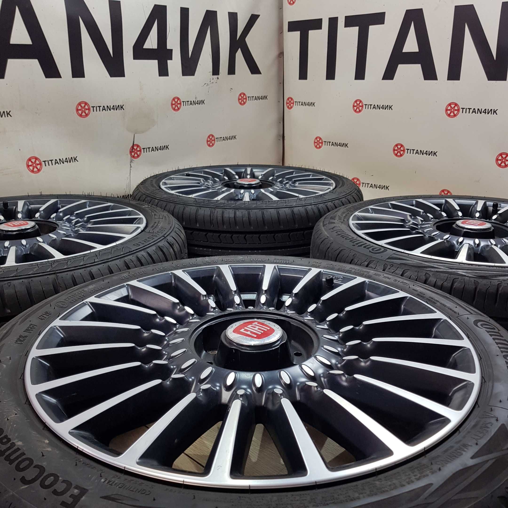Диски Р16 Fiat 4x98 500 500С Brava Punto 595 Linea Qubo Stilo Lancіa