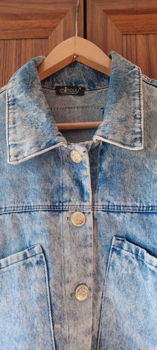 Katana damska  jeansowa oversize Minouu