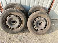 Felgi stalowe R14 Skoda Fabia 2 wraz z letnimi oponami Nokian