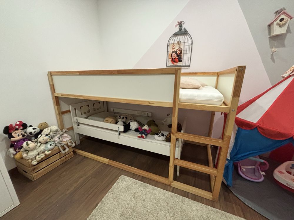 Cama Reversível, pinho