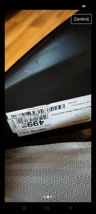 Fotelik samochodowy  Cybex