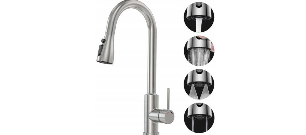 Bateria kuchenna stojąca SREWOHS pro srebrny