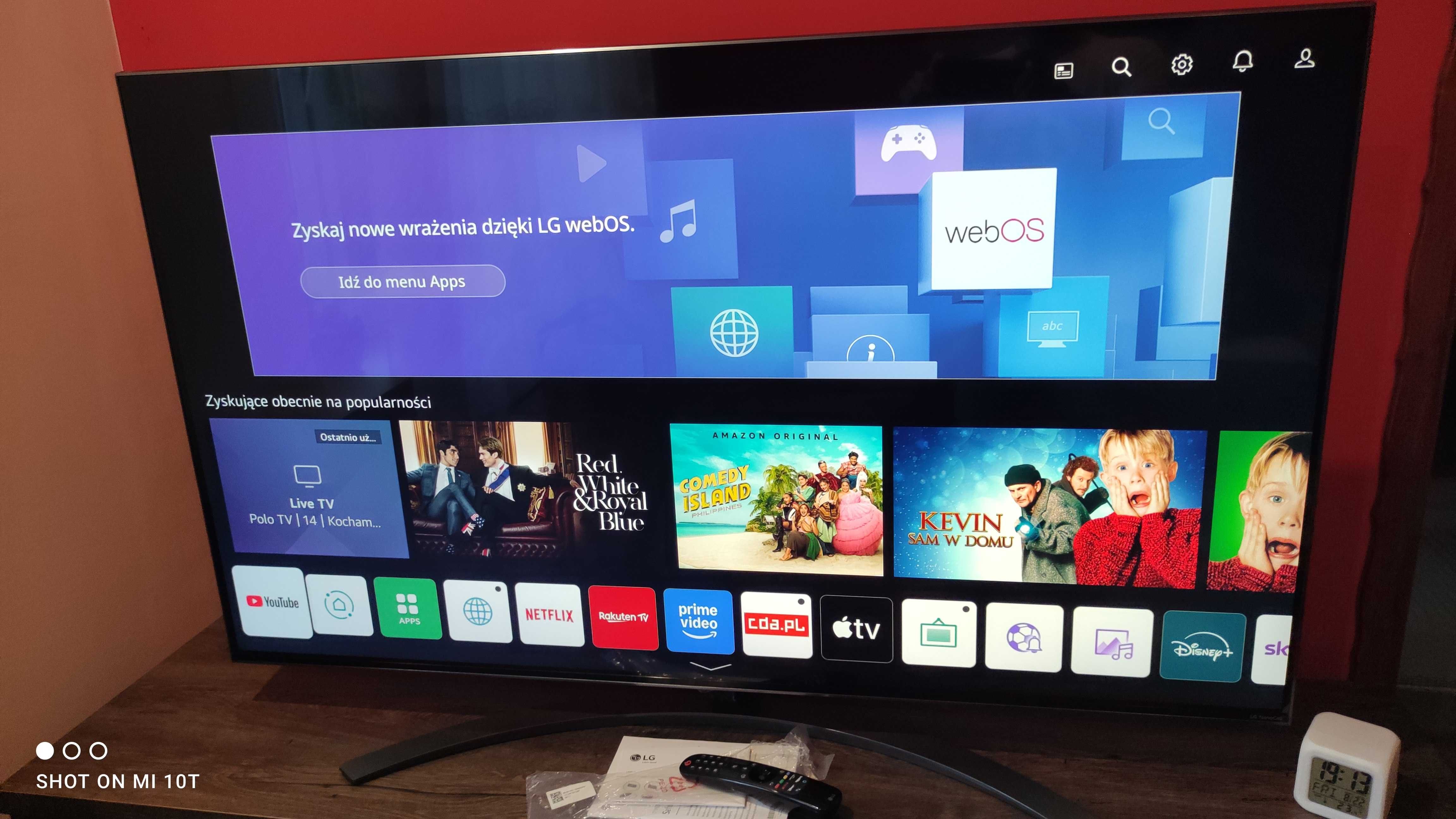 Lg 55 nano 4k hdr10+ 120hz smart tv dvb-t2